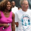 Serena Williams y Jon McEnroe en un acto juntos.