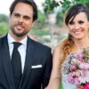 Elena Ballesteros y Juan Antonio Susarte en su boda