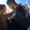 Shakira y Piqué bailando en la boda de Messi