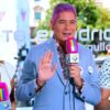 Berta Collado, Boris Izaguirre y Emilio Pineda durante la emisión del World Pride