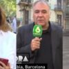 Ana Rosa Quintana, Antonio García Ferreras y Susanna Griso, como reporteros en Barcelona