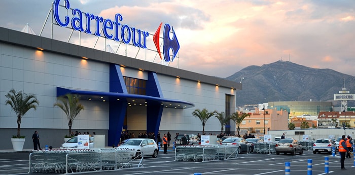 Uno de los centros de Carrefour