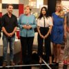 Merkel con alguno de los youtubers que le han entrevistado