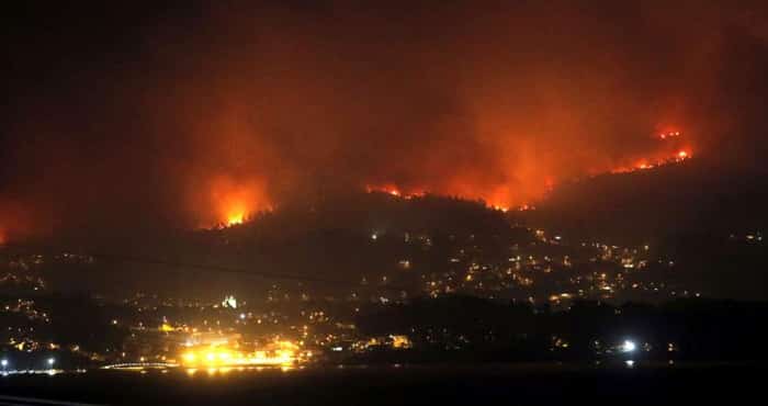 Incendio en Galicia