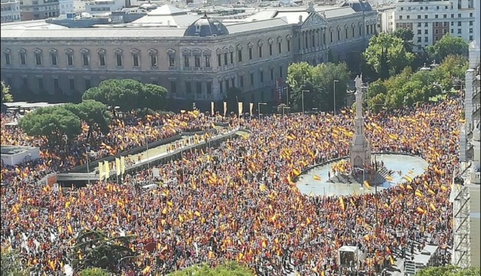 Marcha por la unidad de España