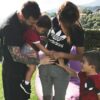 Leo Messi, Antonella y sus hijos