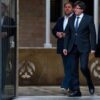 Junqueras, Puigdemont y Turull en el Palau de la Generalitat