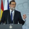Mariano Rajoy durante su comparecencia este sábado