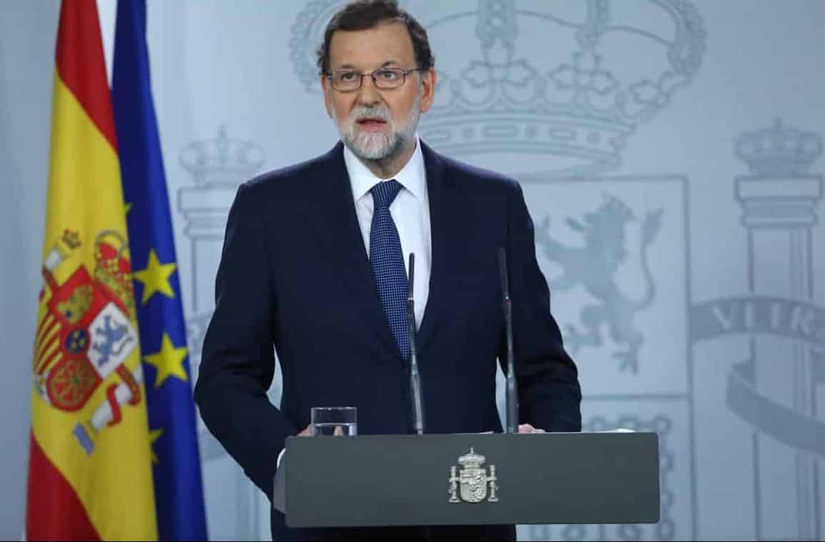 Mariano Rajoy durante su comparecencia de este miércoles