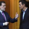 Mariano Rajoy y Pedro Sánchez en un encuentro en La Moncloa