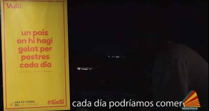 Fotograma de un vídeo de Resistència Catalana