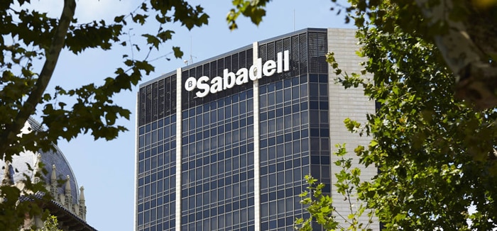 Un edificio del Banco Sabadell