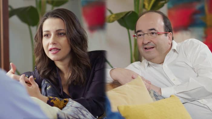 Inés Arrimadas y Miquel Iceta en un adelanto de 'Mi casa es la tuya'