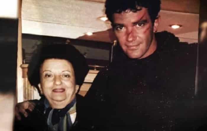 Antonio Banderas y su madre, Ana