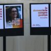 Los carteles de la campaña de ERC para las elecciones catalanas del 21D