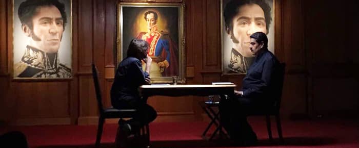 Nicolás Maduro con Jordi Évole en 'Salvados'