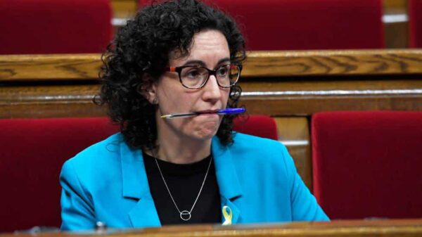 Marta Rovira en el Parlament
