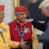 Donald Trump en el encuentro con indígenas navajos