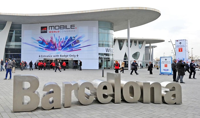 Celebración en Barcelona del Mobile World Congress