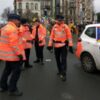 La Policía belga luce esteladas en sus coches