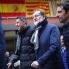 Mariano Rajoy paseando por Catelldefels junto a Xavier García Albiol y Manuel Reyes