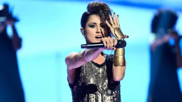 La cantante Barei en Eurovisión