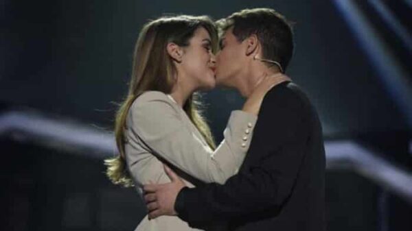 Alfred y Amaia en la gala 'OT' de Eurovisión