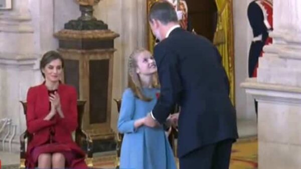 La princesa Leonor recibe el Toisón de Oro