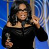 Oprah Winfrey durante su discurso en los Globos de Oro