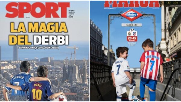 Las portadas de 'Sport' y 'Marca'