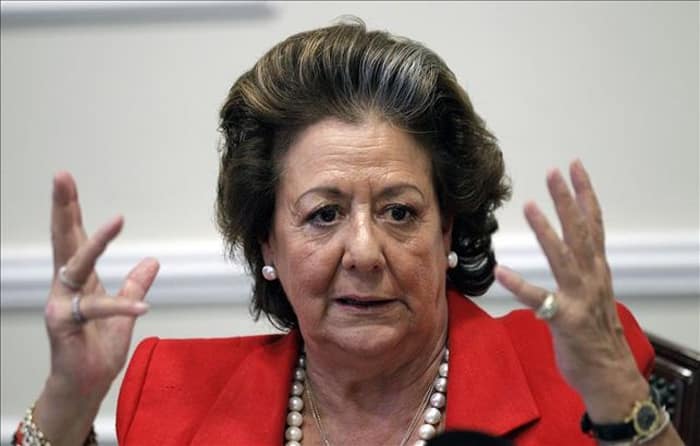 La fallecida alcaldesa de Valencia Rita Barberá