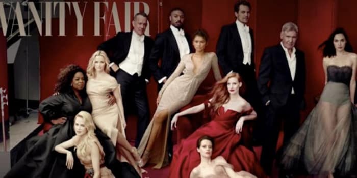 La portada de 'Vanity Fair' con los protagonistas de los Oscar