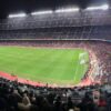 La pobre asistencia al Camp Nou