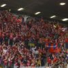 La afición del Baskonia en la Copa del Rey