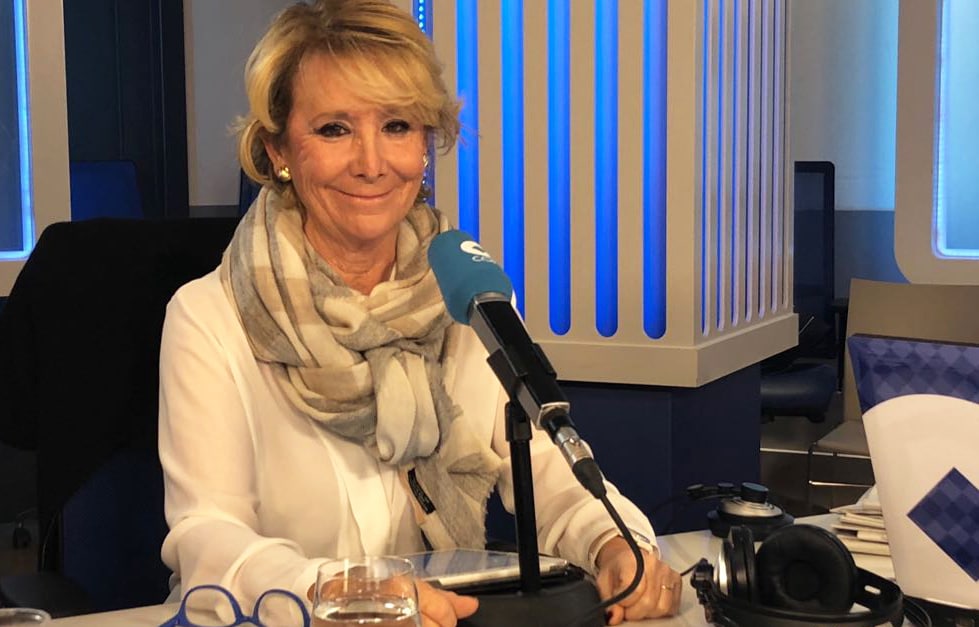 Esperanza Aguirre entrevistada en 'Herrera en COPE'