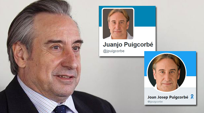 Puigcorbé y su cambio de nombre en Twitter
