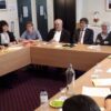 Puigdemont en su reunión con miembros de JxCat