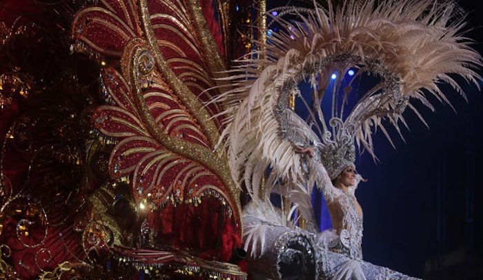 Carmen Laura Lourido, reina del Carnaval de Tenerife