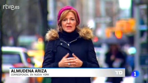 La periodista de TVE Almudena Ariza