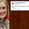 Cristina Cifuentes y uno de sus tuits antiguos