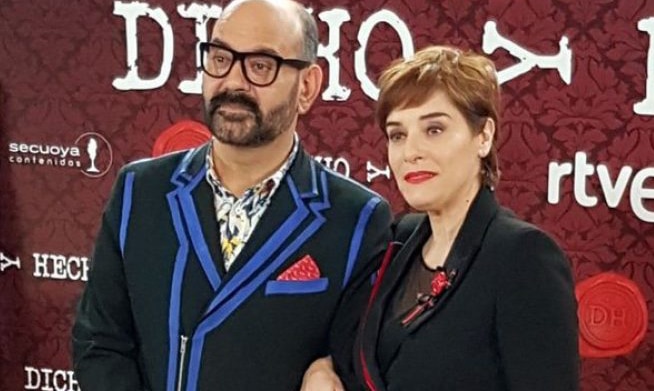 José Corbacho y Anabel Alonso