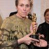 Frances McDormand con su Oscar por 'Tres anuncios en las afueras'
