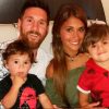 Leo Messi, Antonela Roccuzzo y los pequeños Mateo y Thiago