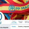 Cuenta oficial de Twitter del PP de la Comunidad de Madrid