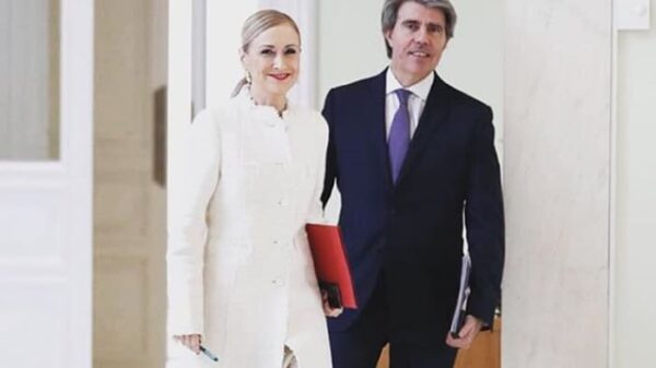 Ángel Garrido y Cristina Cifuentes