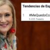 Cristina Cifuentes y el trending topic #MeQuedoConCifuentes