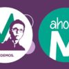 El logo de la candidatura de Errejón y el de Ahora Madrid