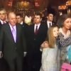 Momento del rifirrafe entre la Reina Letizia y la Reina Sofía