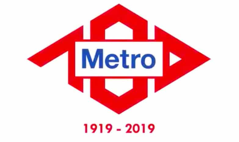El logotipo ganador para conmemorar los 100 años del Metro de Madrid