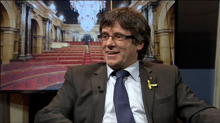 Carles Puigdemont en TV3